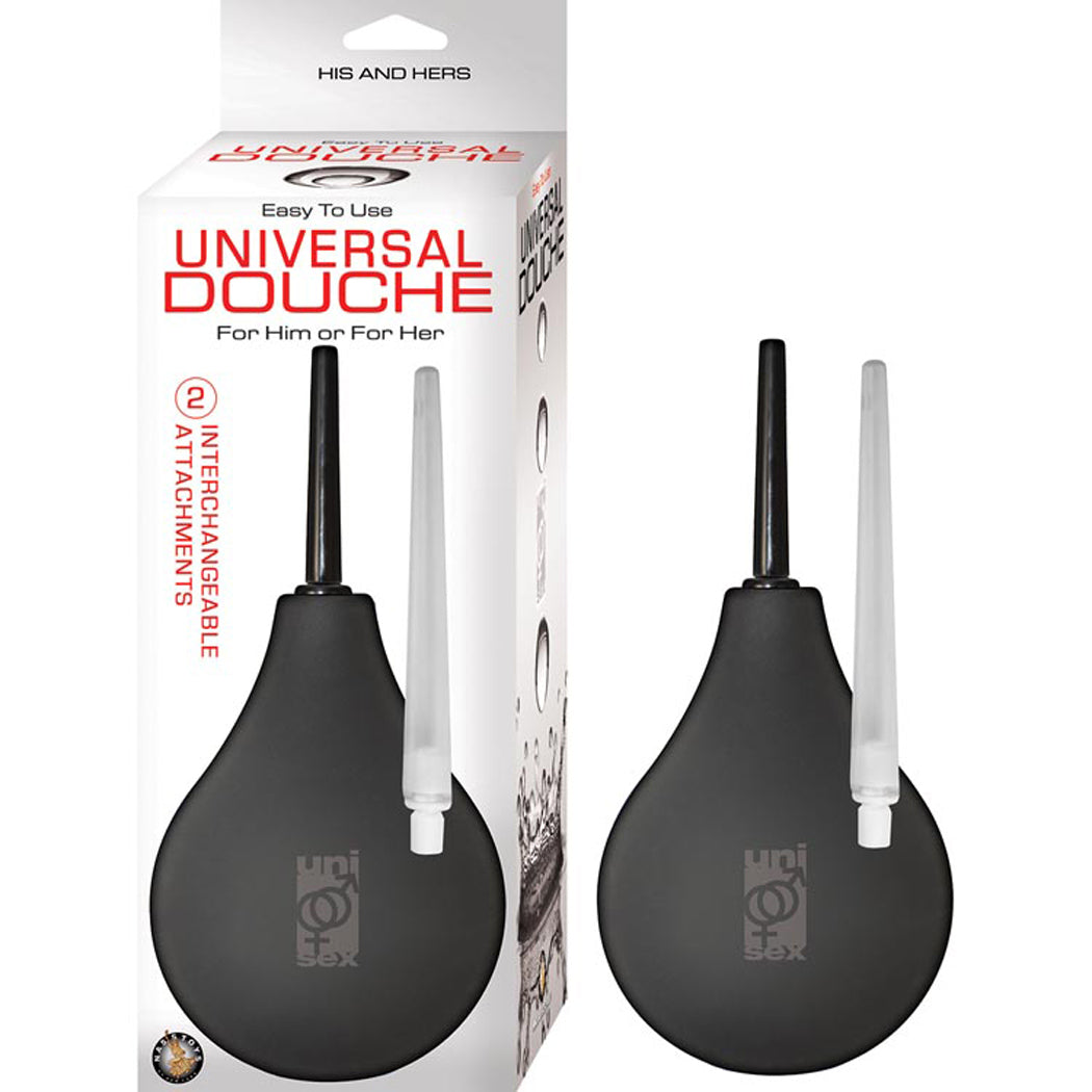 Universal Black Douche System With Two Interchangeable Heads > Essentials > Douches - Tophatter Daily Deals