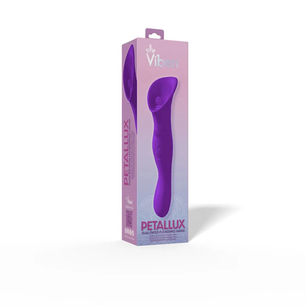Petallux (Purple) – Dual-Ended Clitoral Stimulator > Sex Toys For Ladies > Clitoral Vibrators and Stimulators - Tophatter Daily Deals