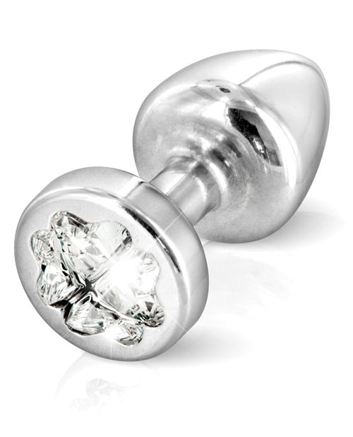 Swarovski Crystal Clover Anal Plug Silver Sex Toys - Tophatter Daily Deals