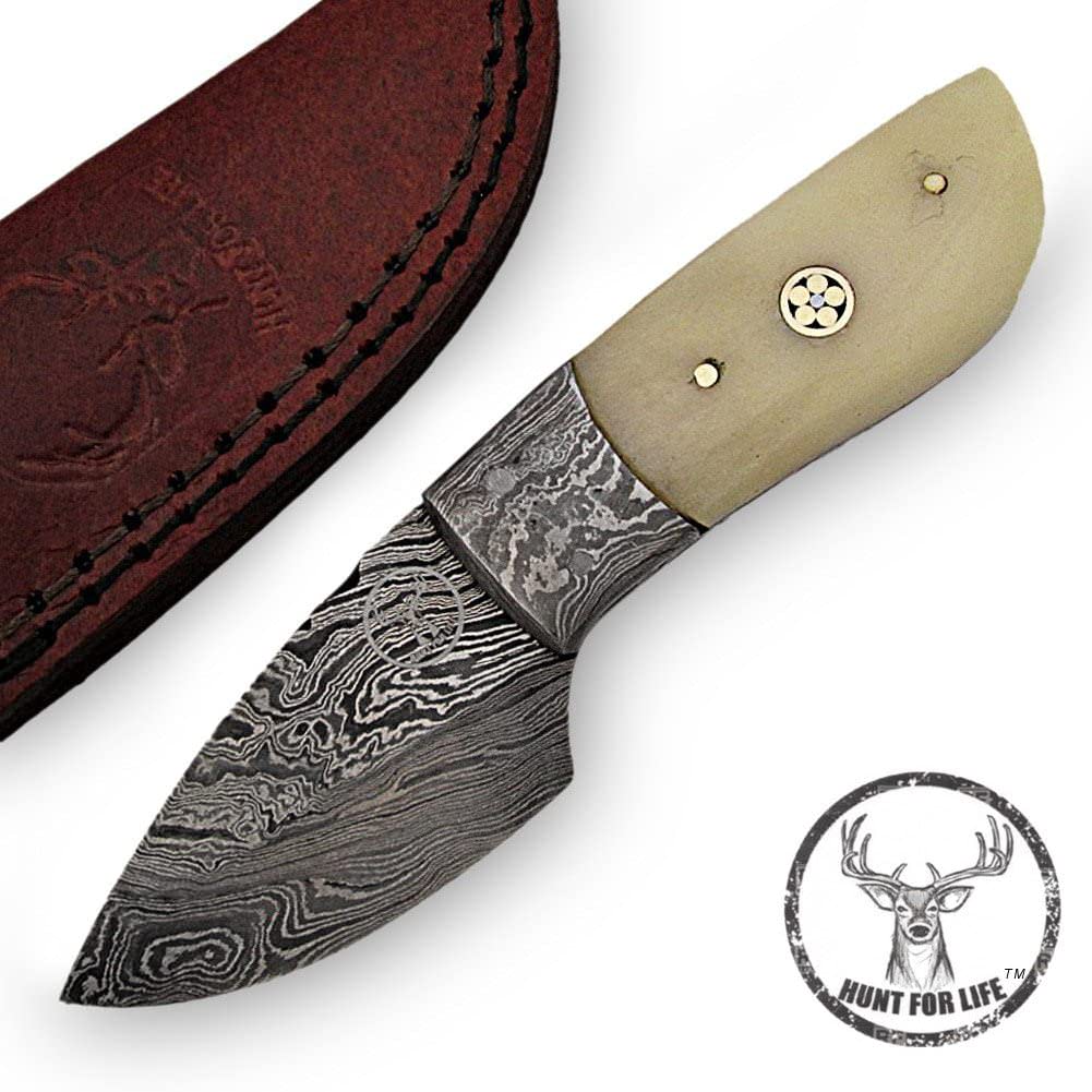 Orions Pride Damascus Full Tang Handmade Knife - Tophatter's Guns'N'Weapons Store Collectible Weapons - Tophatter Daily Deals