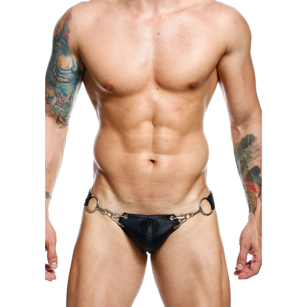 Male Basics Snap Jockstrap – Faux Leather Eroticwear > Clothes > Jockstraps - Tophatter Daily Deals
