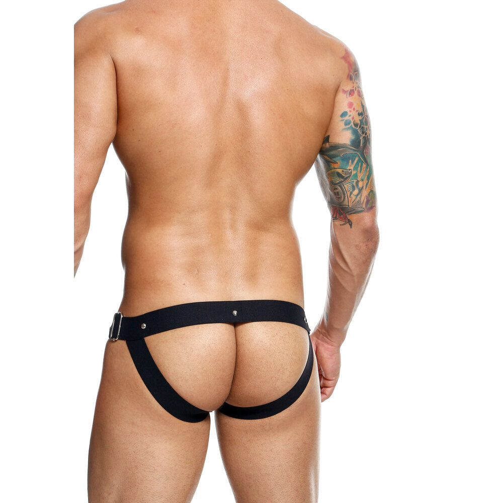 Male Basics Snap Jockstrap – Faux Leather Eroticwear > Clothes > Jockstraps - Tophatter Daily Deals
