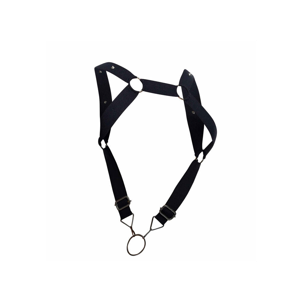 Dungeon Straight Back Harness With Cock Ring – Adjustable Harness > Clothes > Mens Harnesses - Tophatter Daily Deals