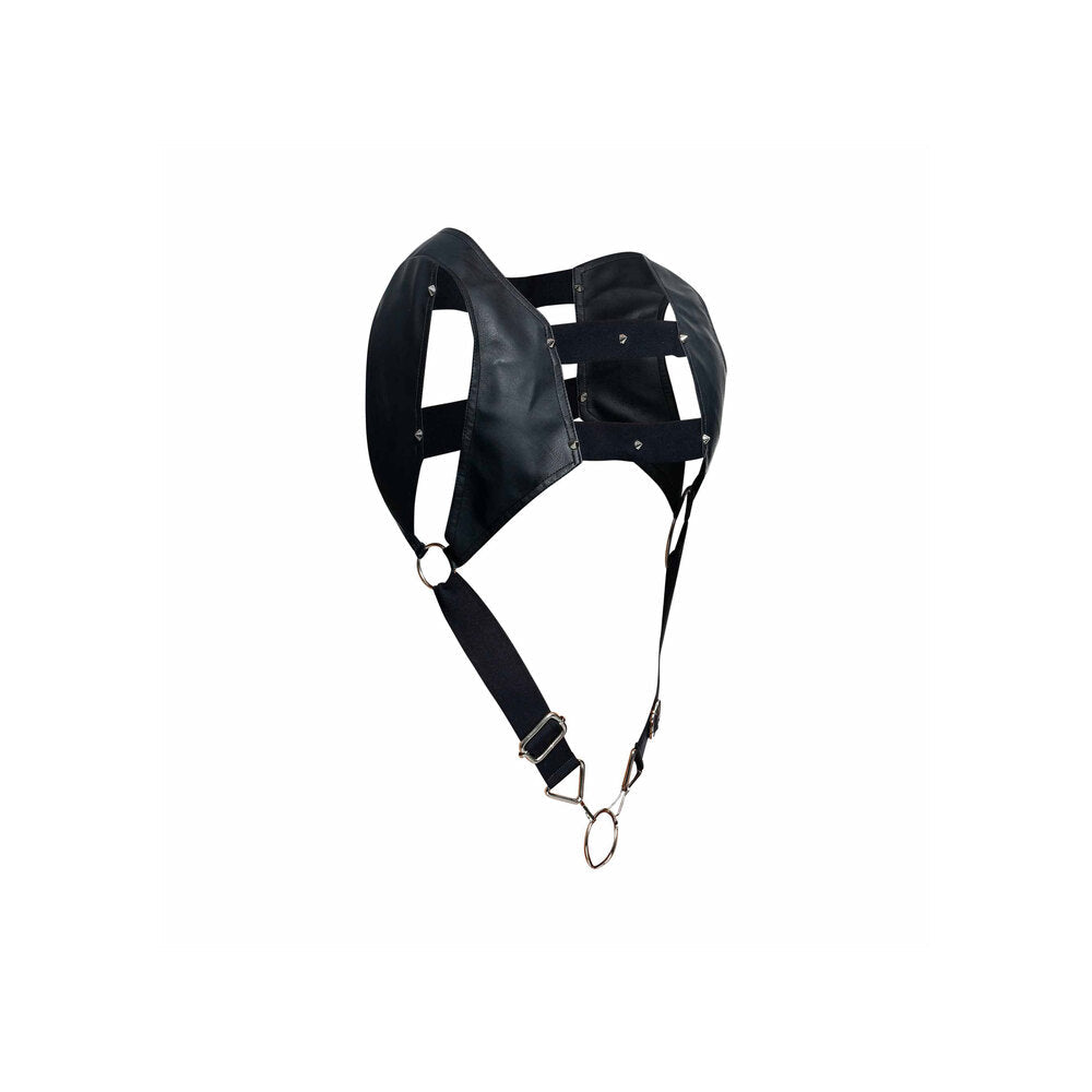 Male Basics Dungeon Crop Top Cock Ring Harness – Cock Ring Harness > Clothes > Mens Harnesses - Tophatter Daily Deals