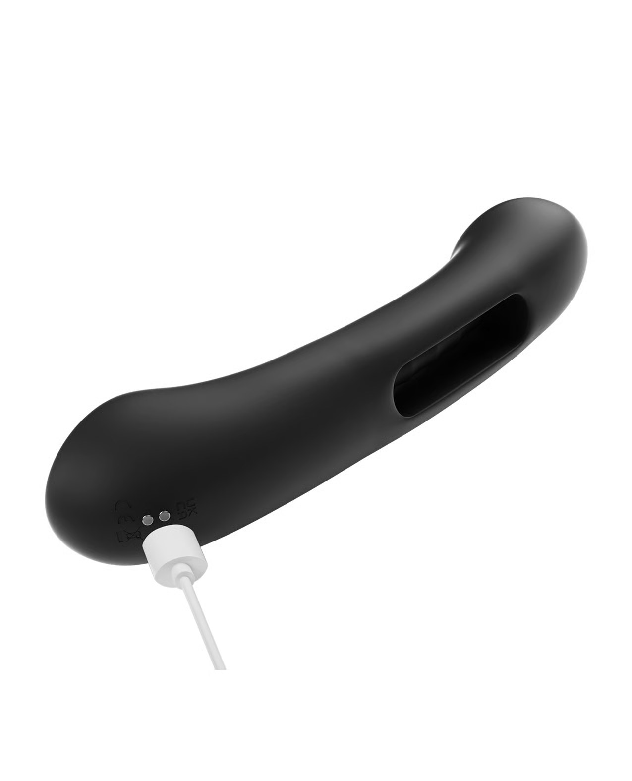 Tempo (Black) – App-Controlled G-Spot Vibrator with Tapping and Vibrating Modes > Vibrators > G-Spot - Tophatter Daily Deals