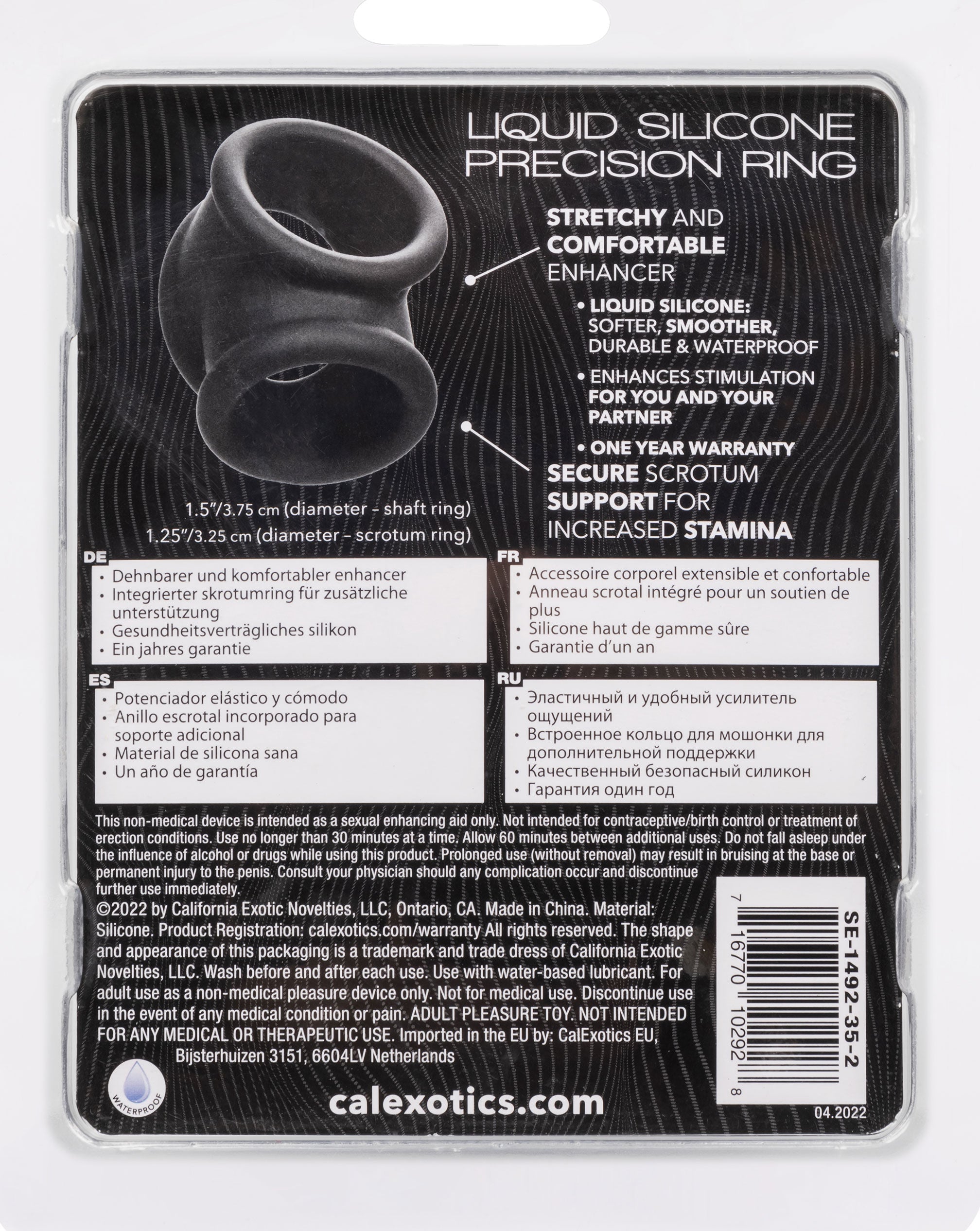 Alpha Liquid Silicone Precision Ring (Gray) – Ultra Stretchy Cock Ring > Cock Ring > Sling - Tophatter Daily Deals