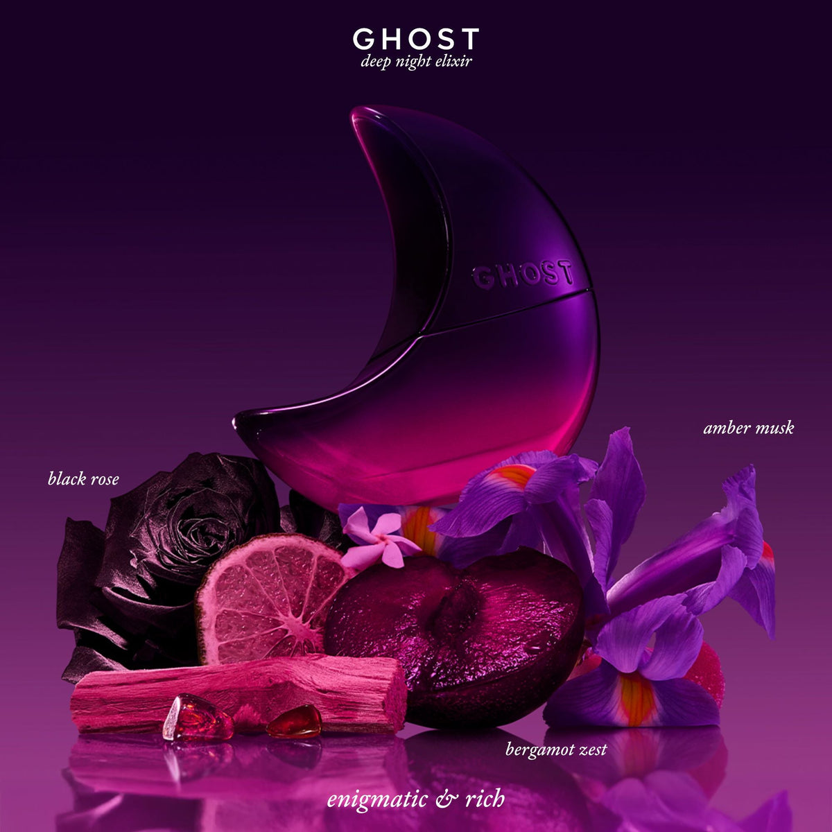 Ghost Deep Night Elixir Eau De Parfum 50ml Spray - Tophatter Daily Deals