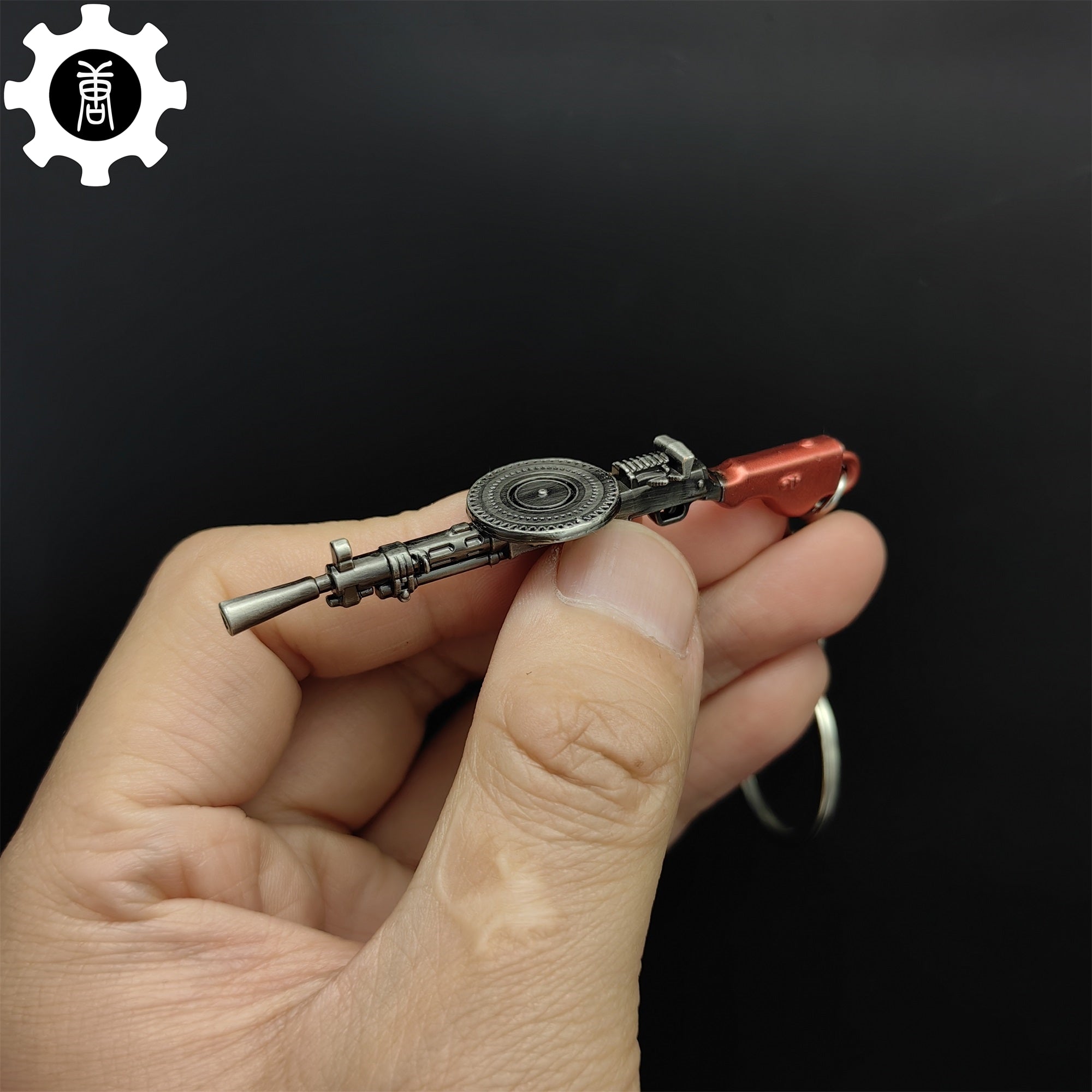 5 in 1 World Famous Machine Gun Keychain DP-28 - Tophatter Daily Deals