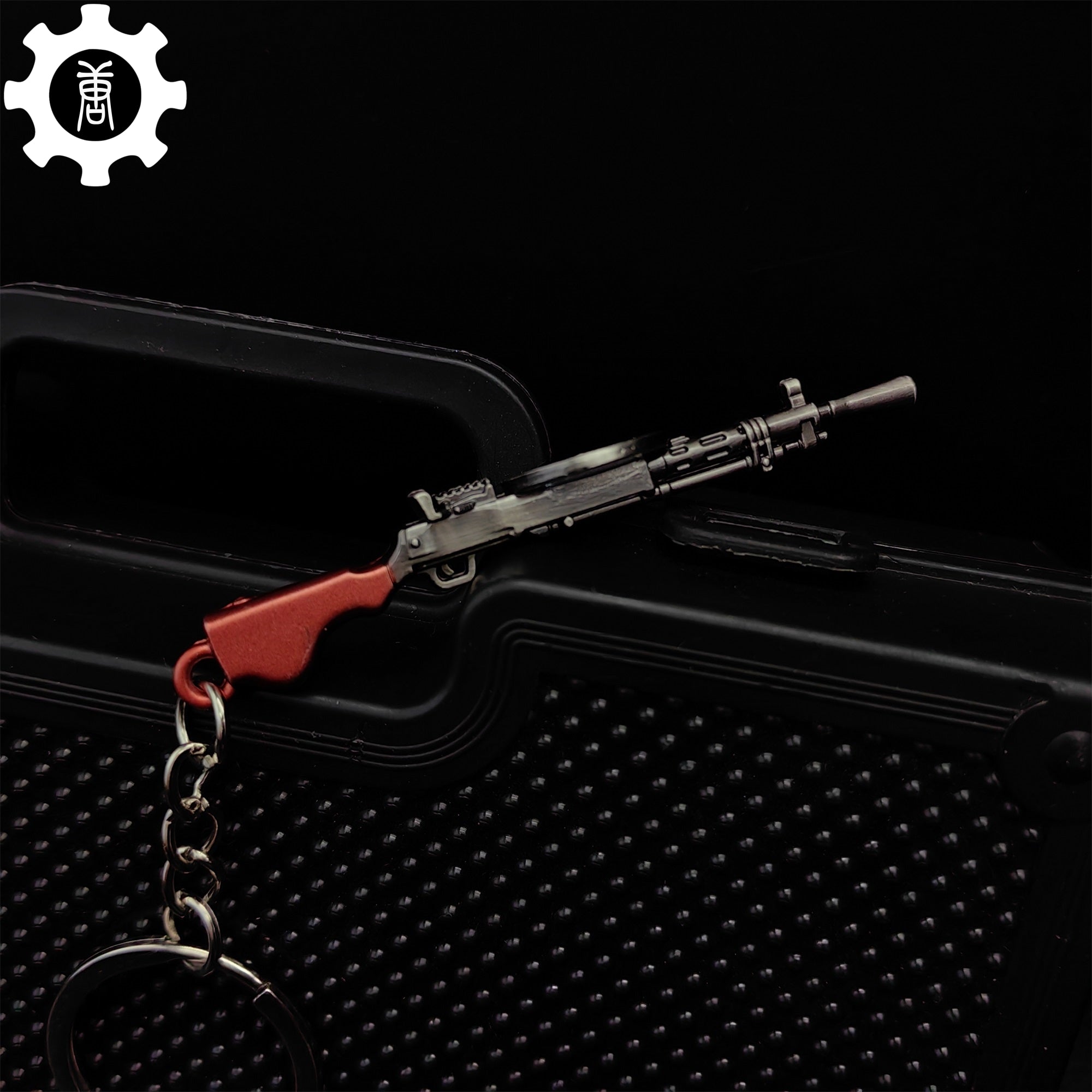 Mini DP-27/DP-28HP Machine Gun Model Metal Keychain - Tophatter Daily Deals