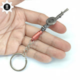 Mini DP-27/DP-28HP Machine Gun Model Metal Keychain - Tophatter Daily Deals