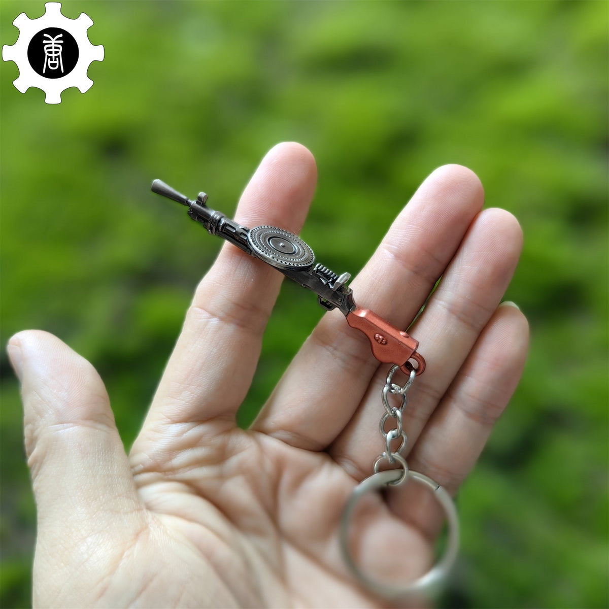 Mini DP-27/DP-28HP Machine Gun Model Metal Keychain Keychain - Tophatter Daily Deals