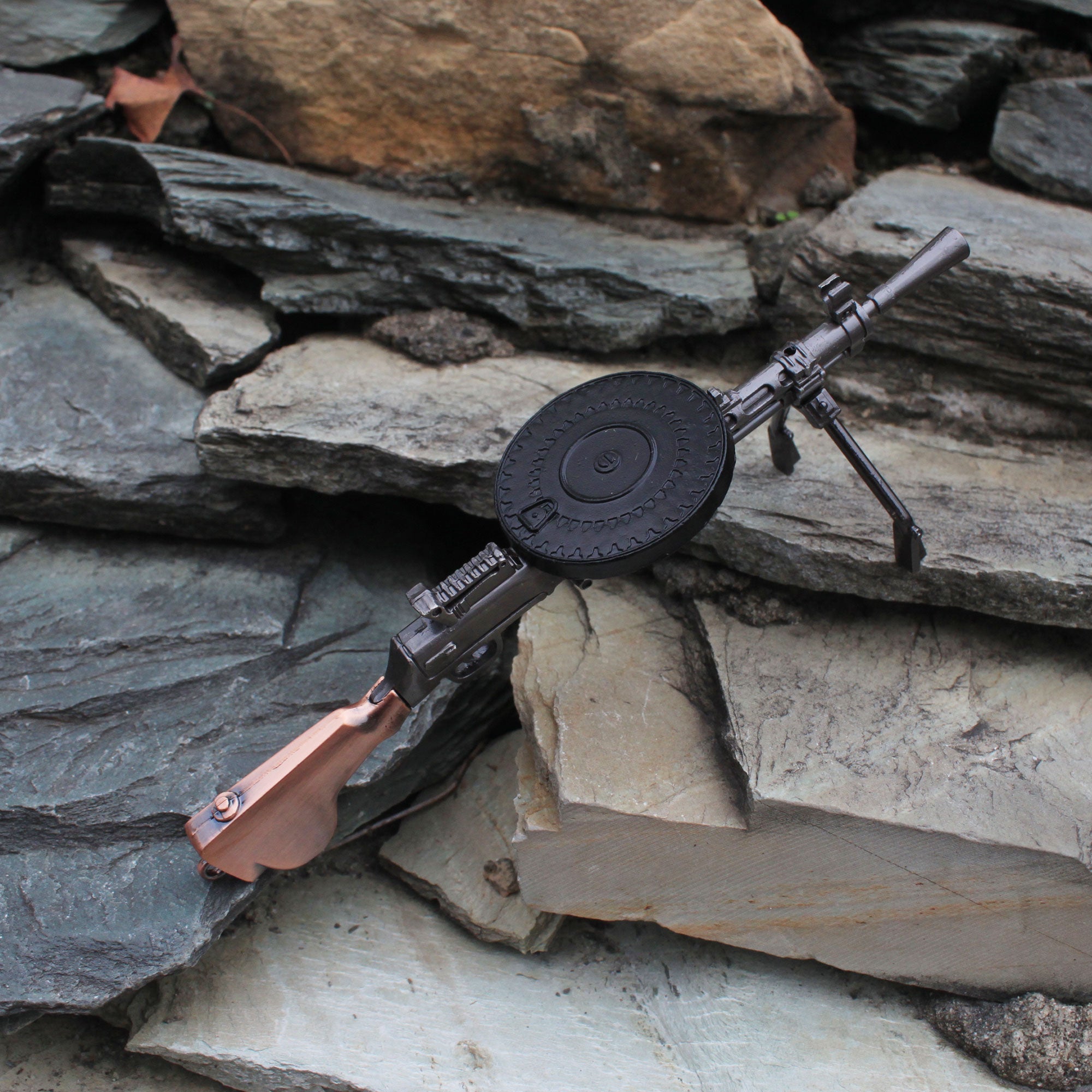 DP-28 Metal Miniature Degtyaryov Light Machine Gun 17CM/6.7