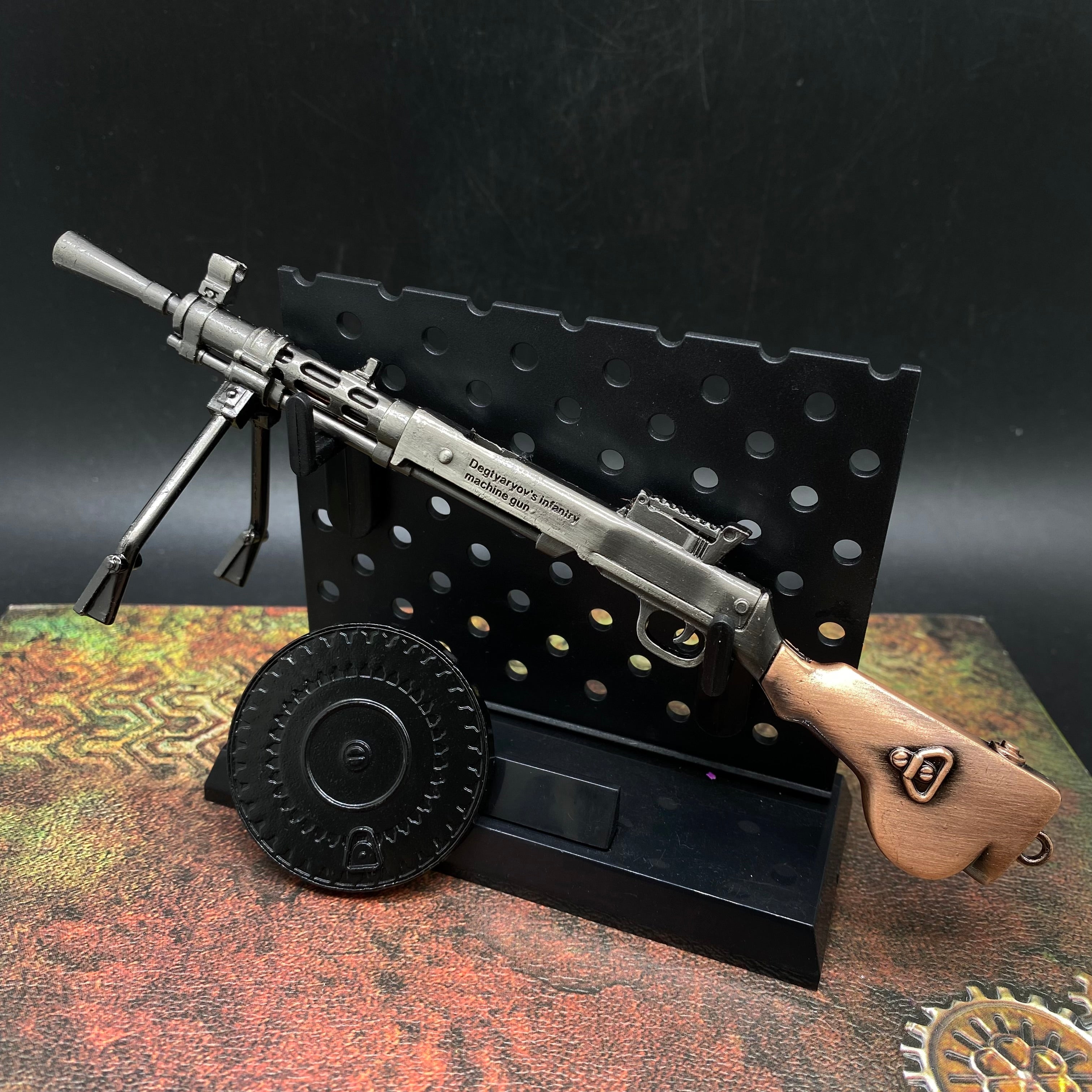DP-28 Metal Miniature Degtyaryov Light Machine Gun 17CM/6.7