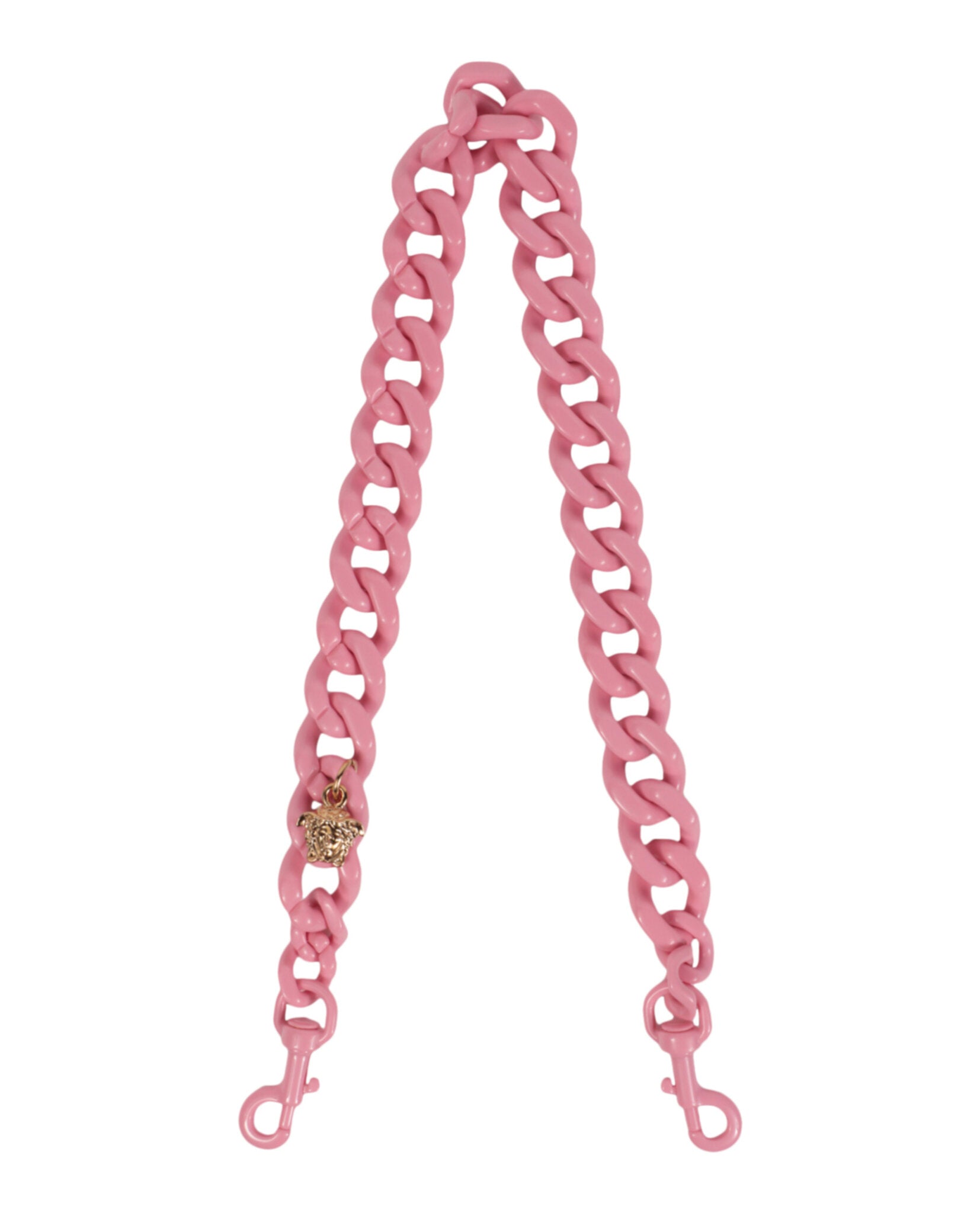 Versace Chain-Link Shoulder Strap Baby Pink-DP3I149-D3ABS-1P56V-60000-NS Bags - Tophatter Daily Deals