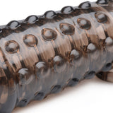 Penis Enhancer Sleeve 1.5in Smoke for Extra Length and Girth > Sex Toys For Men > Penis Sleeves - Tophatter Daily Deals