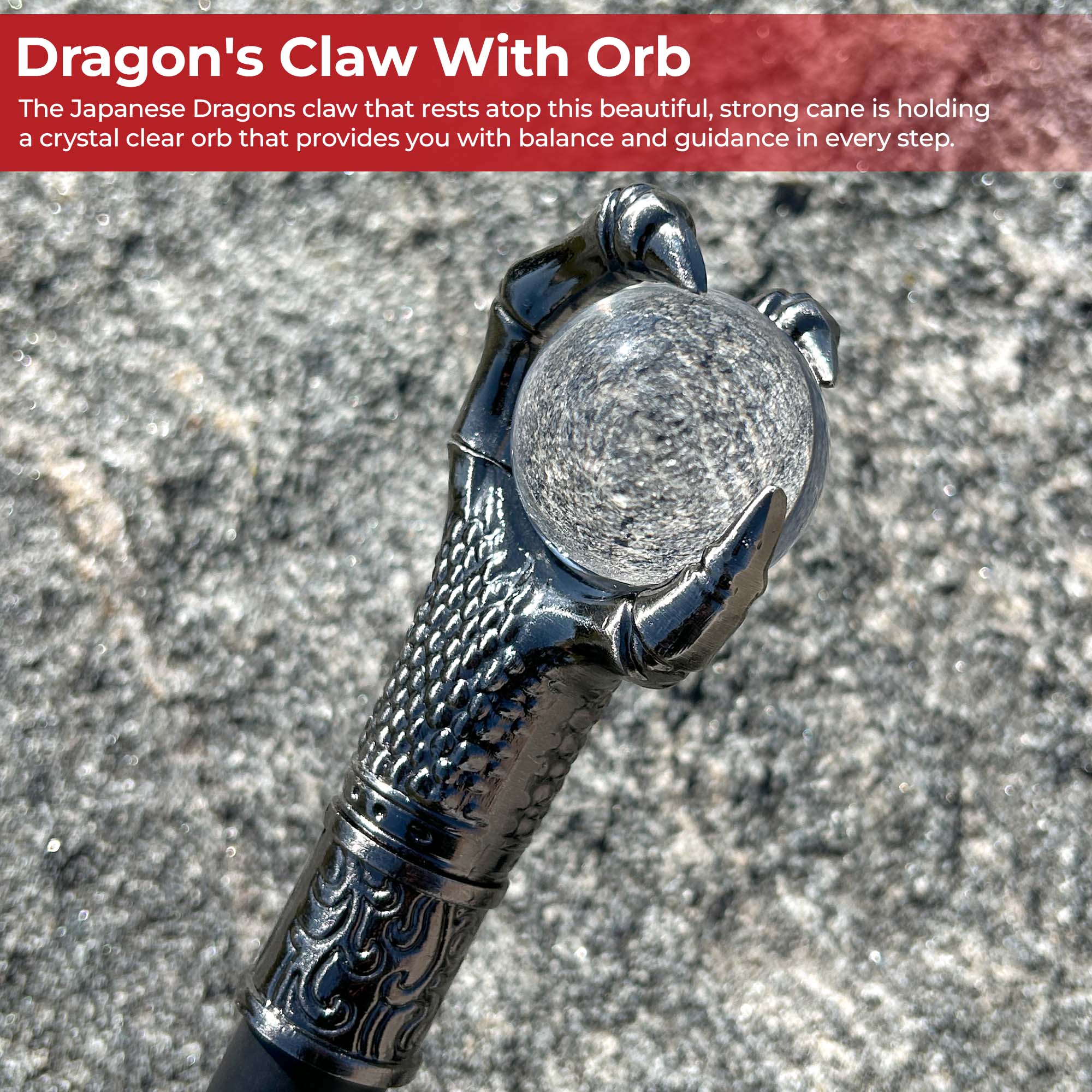 Dragon Master of Protection Walking Cane cane - Tophatter Daily Deals