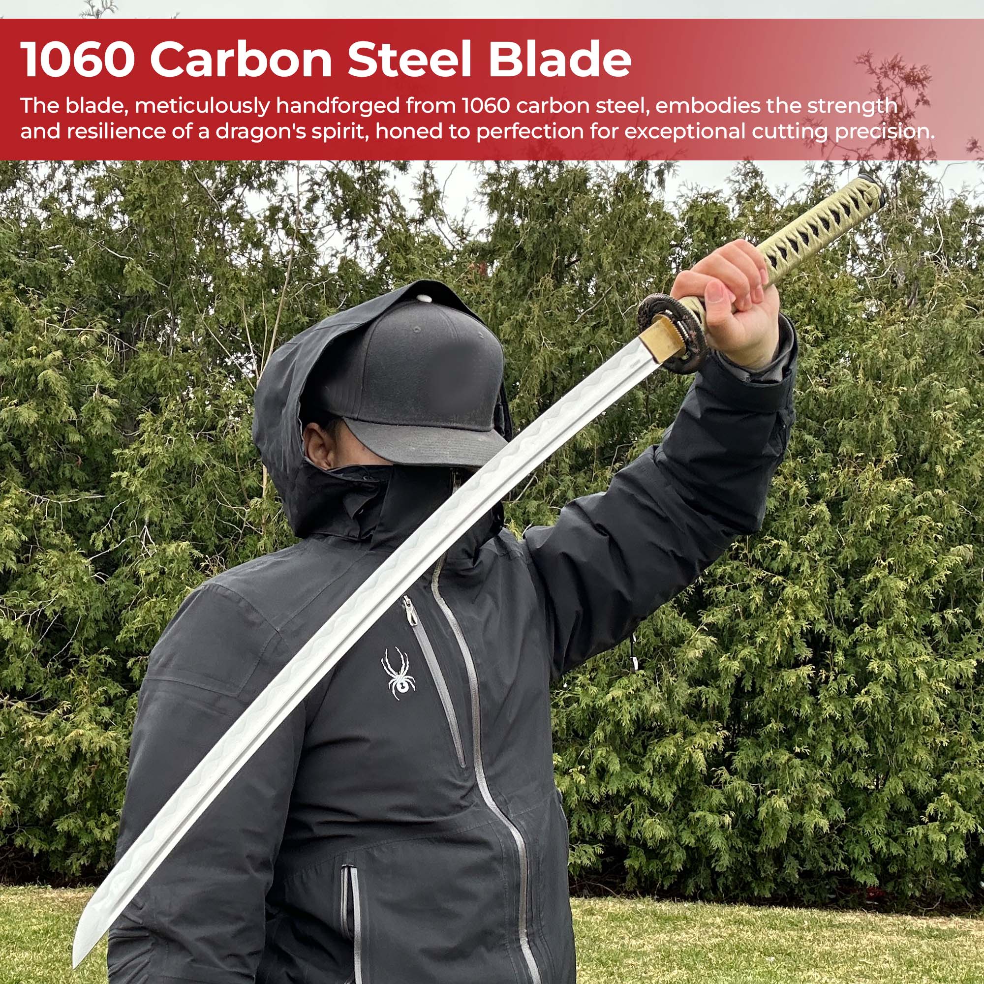 Dragons Breath Handmade Katana Swords - Tophatter Daily Deals