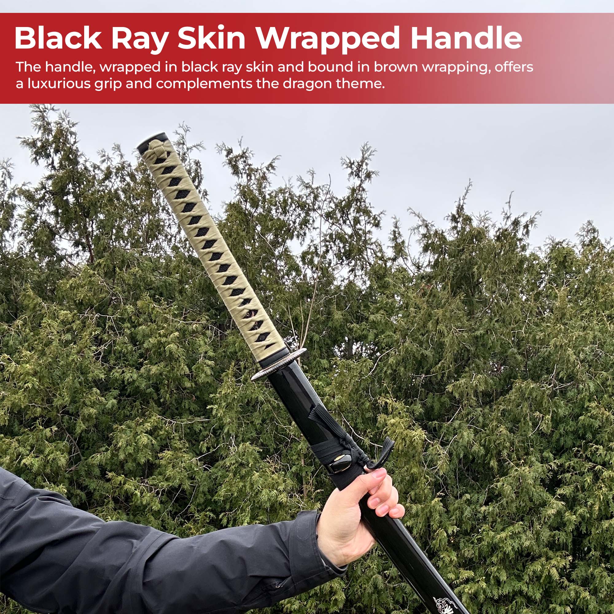 Dragons Breath Handmade Katana Swords - Tophatter Daily Deals