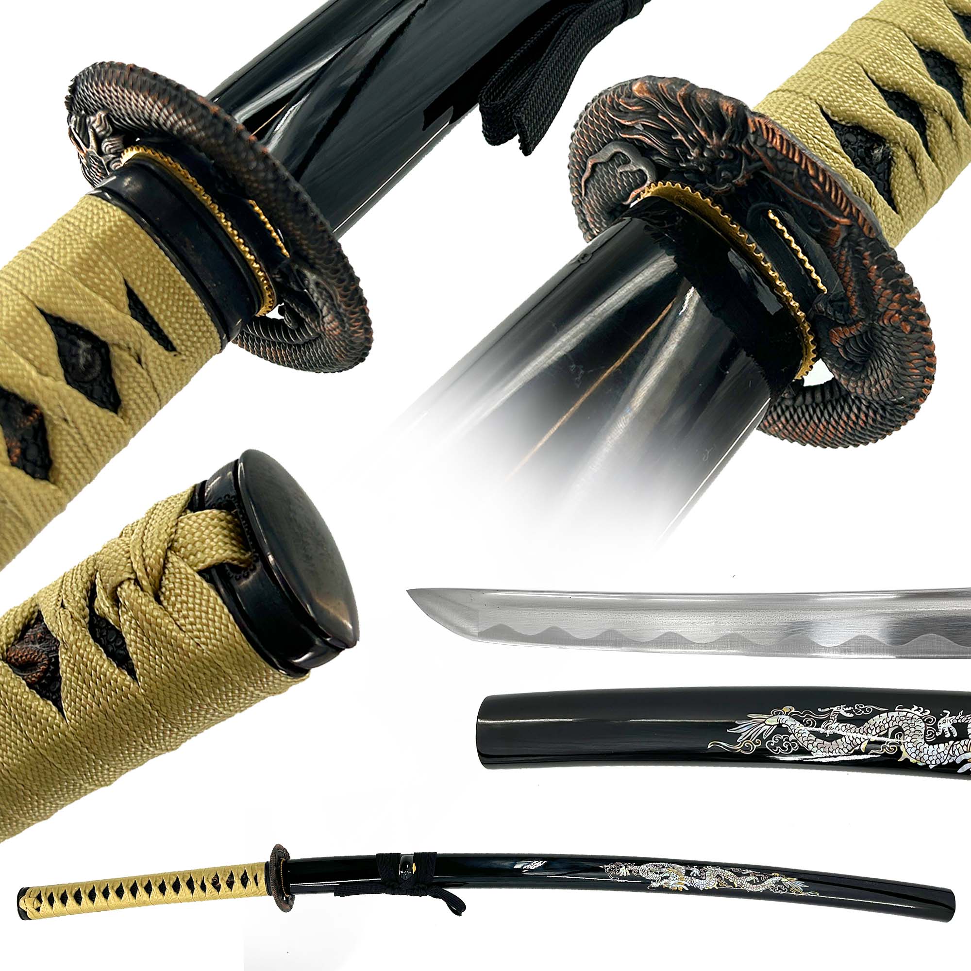 Dragons Breath Handmade Katana Swords - Tophatter Daily Deals