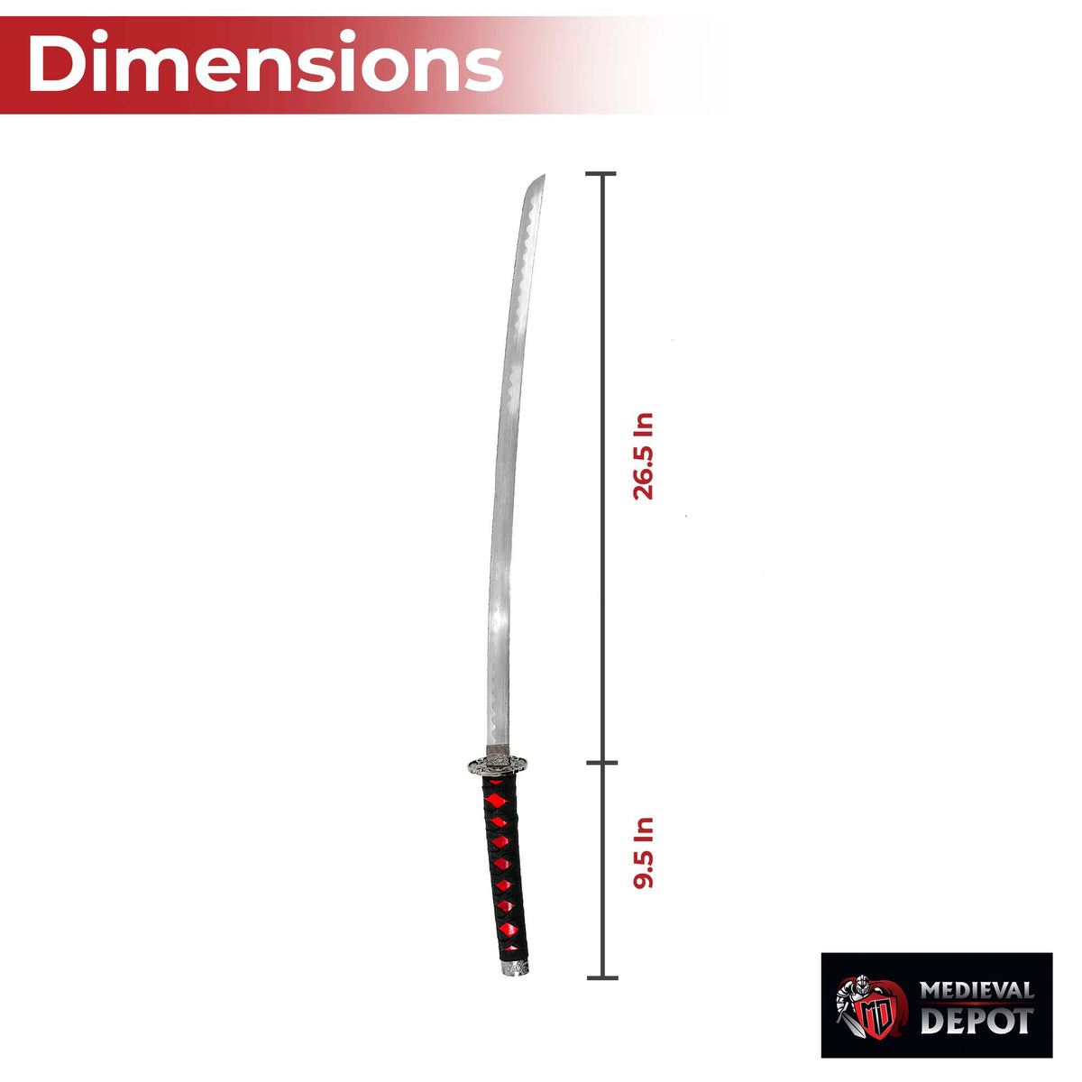 Dragons Rapture Japanese Samurai Katana Sword swords - Tophatter Daily Deals