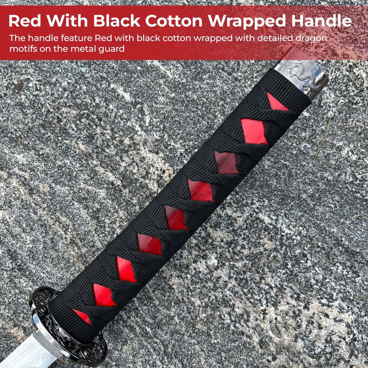Dragons Rapture Japanese Samurai Katana Sword swords - Tophatter Daily Deals