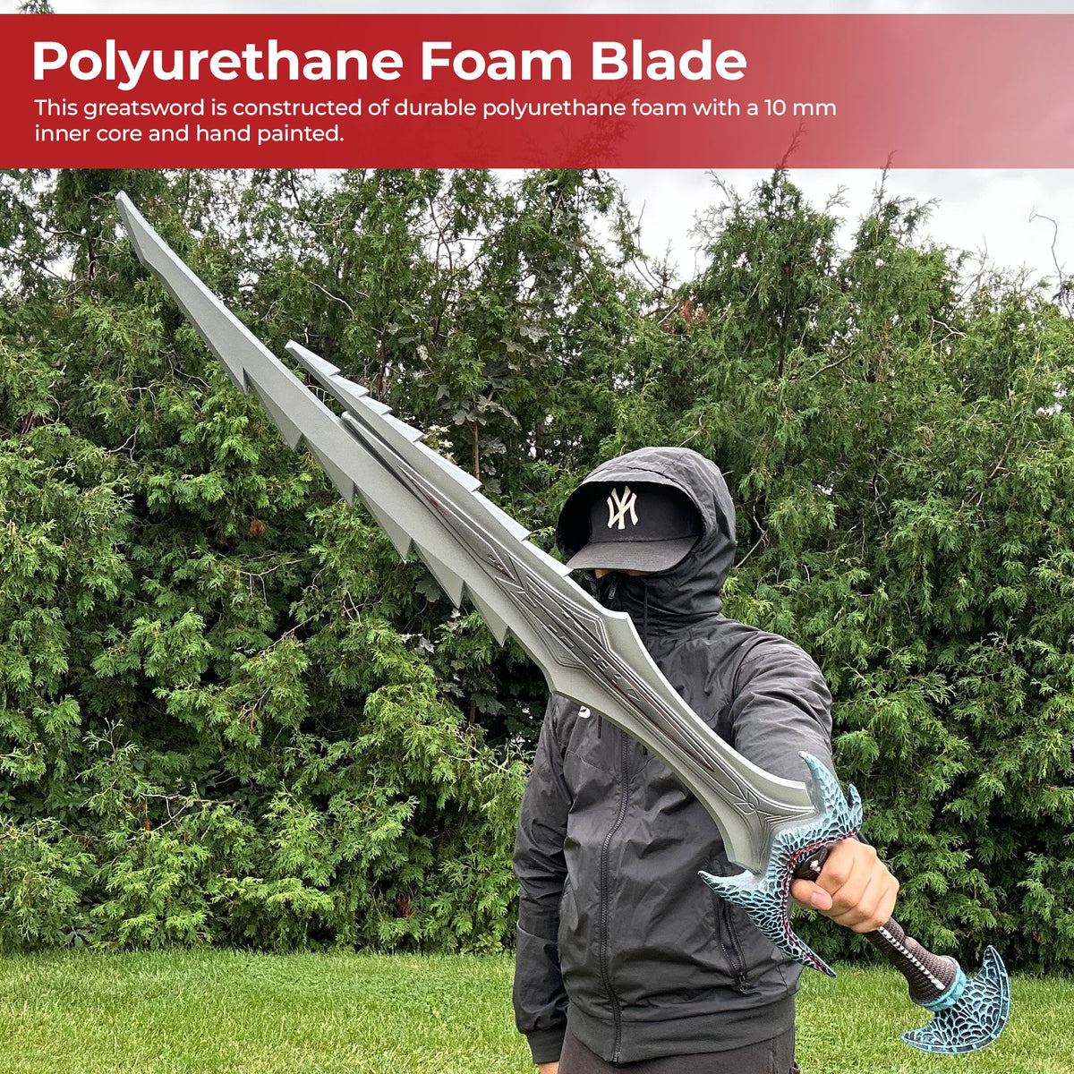Dremona Daedric Warrior Role Play Foam Greatsword swords - Tophatter Daily Deals