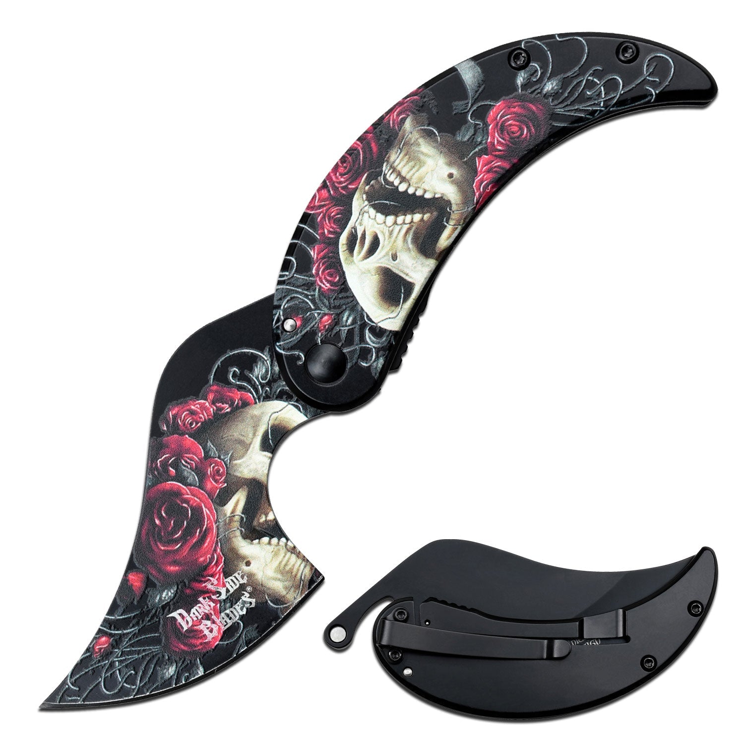DARK SIDE BLADES - FOLDING KNIFE - Tophatter Daily Deals