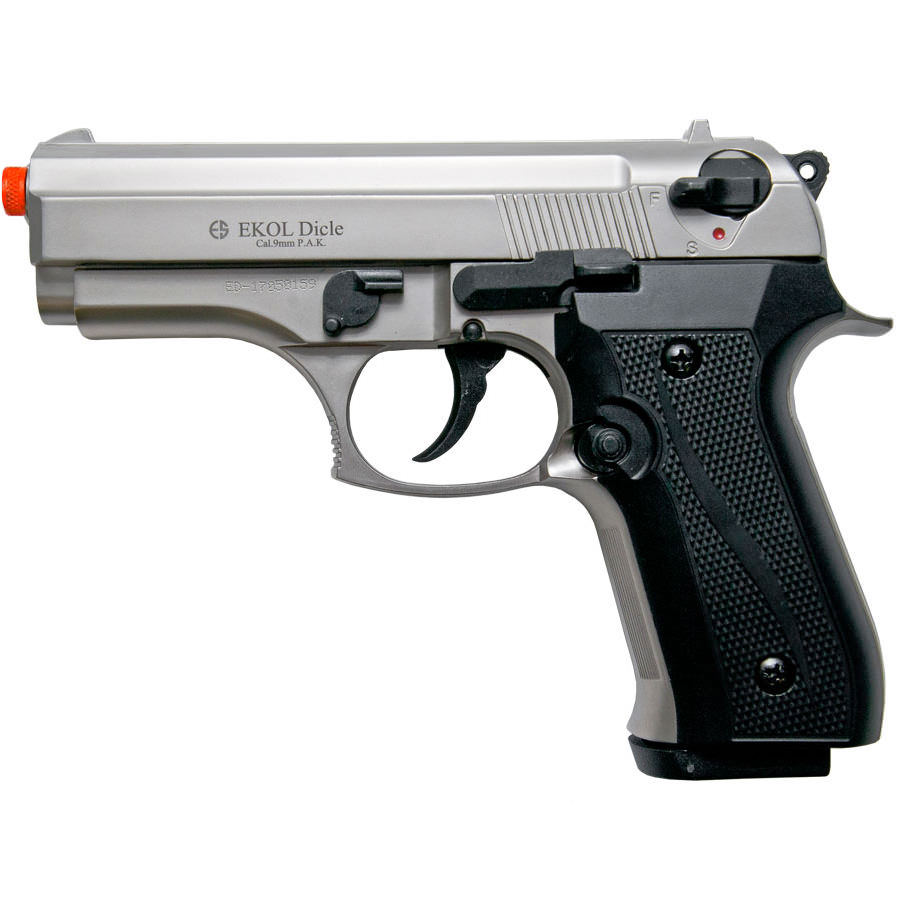 VCougar 8000 Front Firing Blank Gun - Dicle Satin Finish - Tophatter's Inc. Weapons Store Online Collectible Weapons - Tophatter Daily Deals