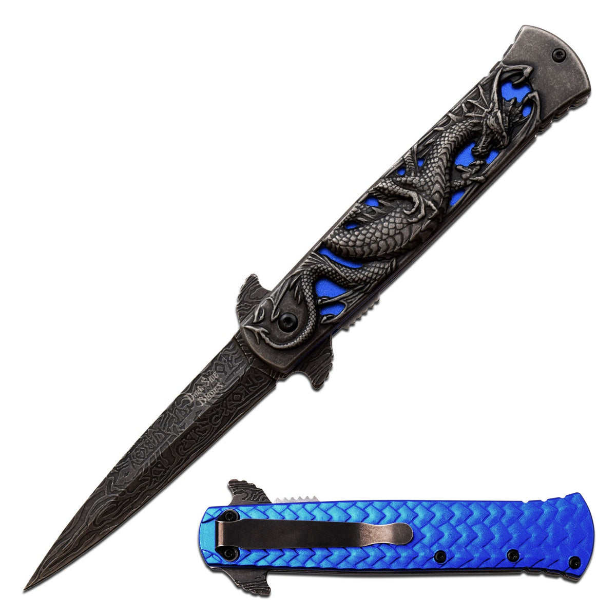 DARK SIDE BLADES SPRING ASSISTED KNIFE - Tophatter Daily Deals