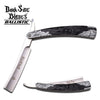 10" Black Reaper Straight Razor Blade Knife Collectible Weapons - Tophatter Daily Deals
