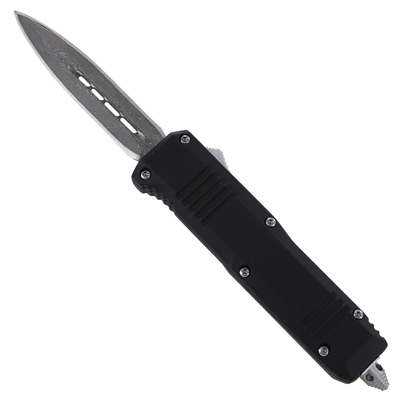 7" Needlepoint Compact Automatic Dual Action Out The Front Knife - TOPHATTER'S ARMORY DEALS Collectible Weapons - Tophatter Daily Deals