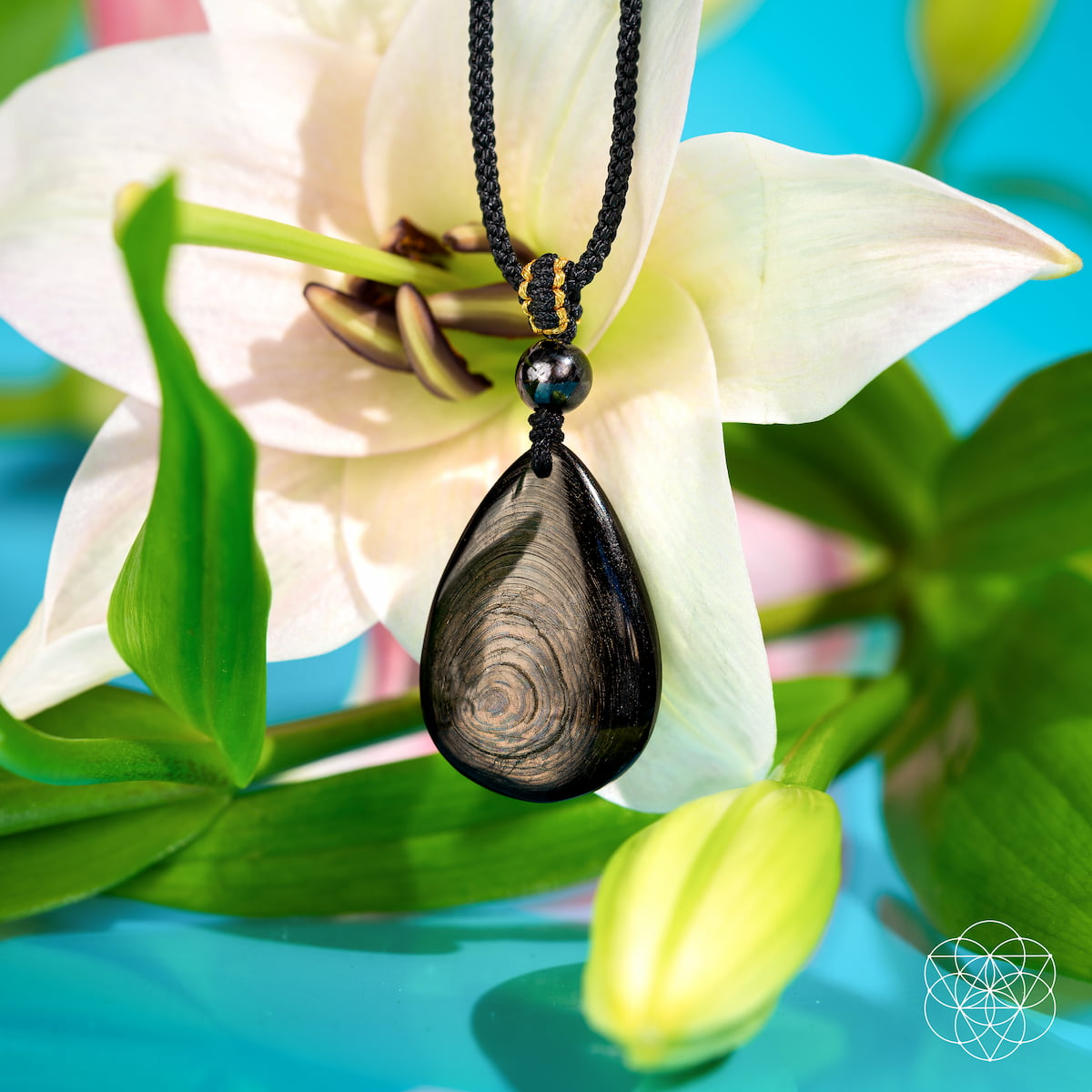 The ﻿Hypersthene Millionaire Manifestation Pendant Necklaces - Tophatter Daily Deals