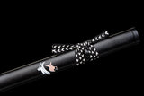 Ghost of Yotei - Hawks Talon Display (Straight) Katana (Black Version) Katana - Tophatter Daily Deals