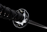 Ghost of Yotei - Hawks Talon Display (Straight) Katana (Black Version) Katana - Tophatter Daily Deals