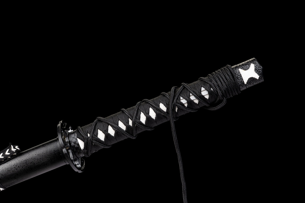 Ghost of Yotei - Hawks Talon Display (Straight) Katana (Black Version) Katana - Tophatter Daily Deals