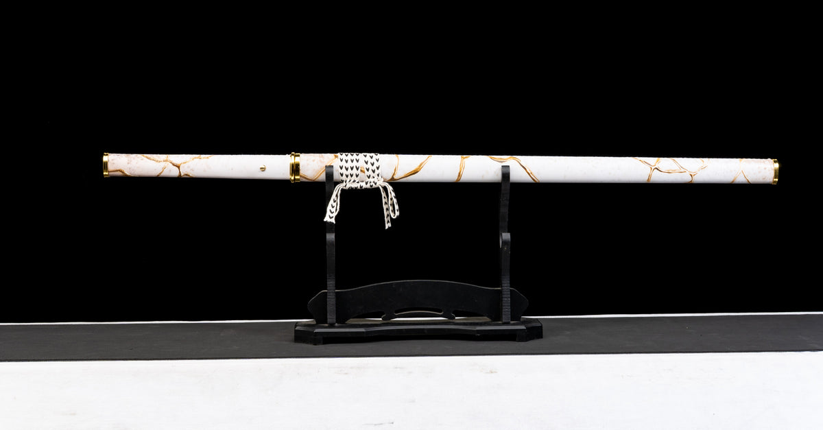 Ghost Of Yotei - Gilded Day Display (Straight) Katana Katana - Tophatter Daily Deals