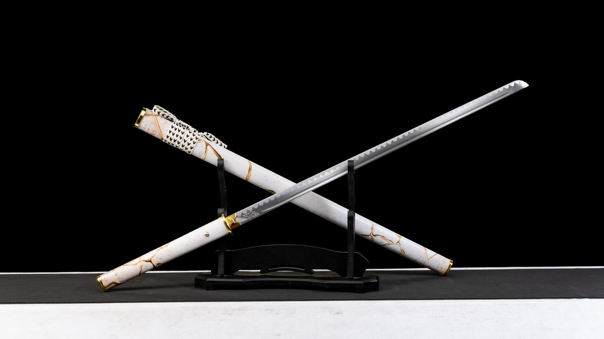 Ghost Of Yotei - Gilded Day Display (Straight) Katana Katana - Tophatter Daily Deals