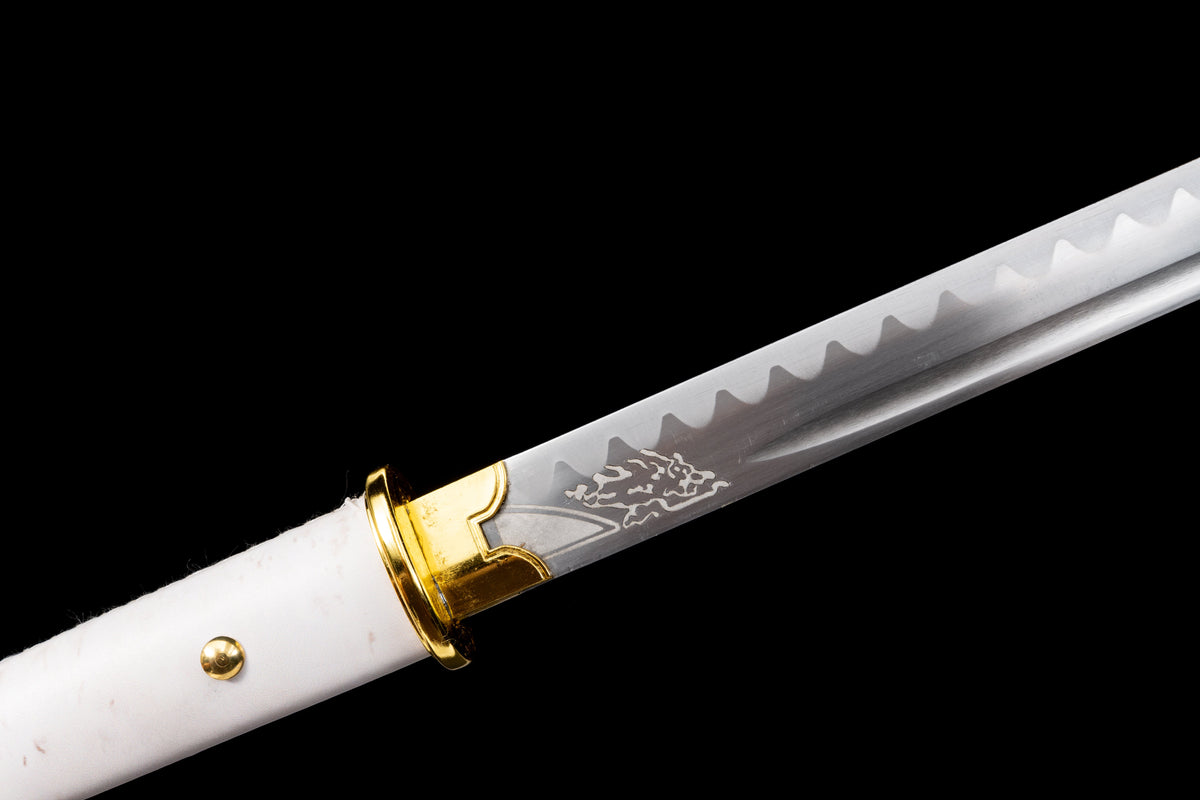 Ghost Of Yotei - Gilded Day Display (Straight) Katana Katana - Tophatter Daily Deals