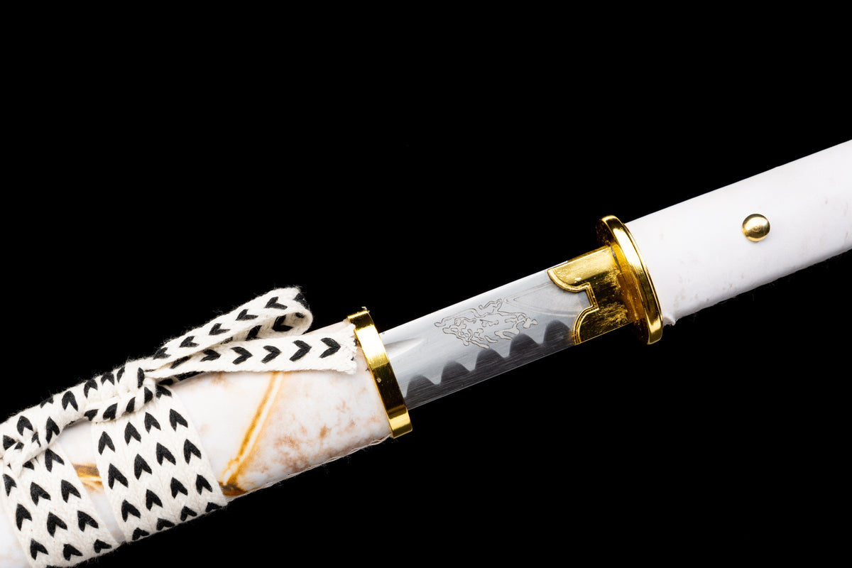 Ghost Of Yotei - Gilded Day Display (Straight) Katana Katana - Tophatter Daily Deals