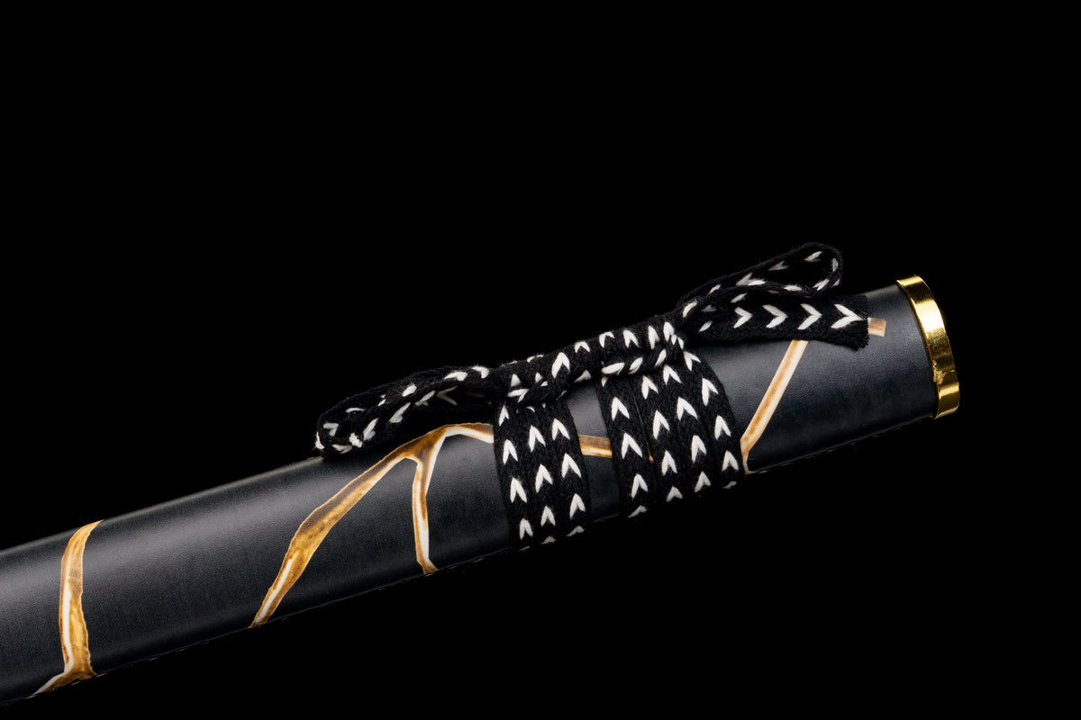 Ghost of Yotei - Gilded Night Display (Straight) Katana Katana - Tophatter Daily Deals