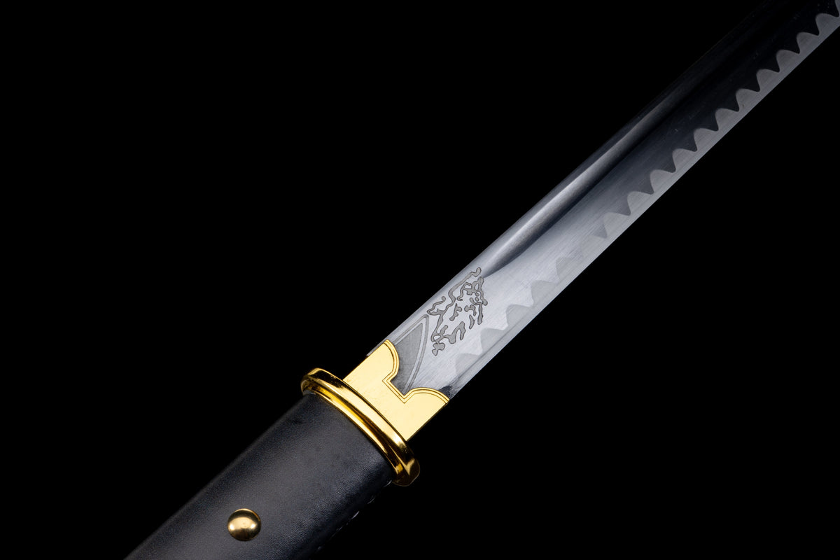 Ghost of Yotei - Gilded Night Display (Straight) Katana Katana - Tophatter Daily Deals