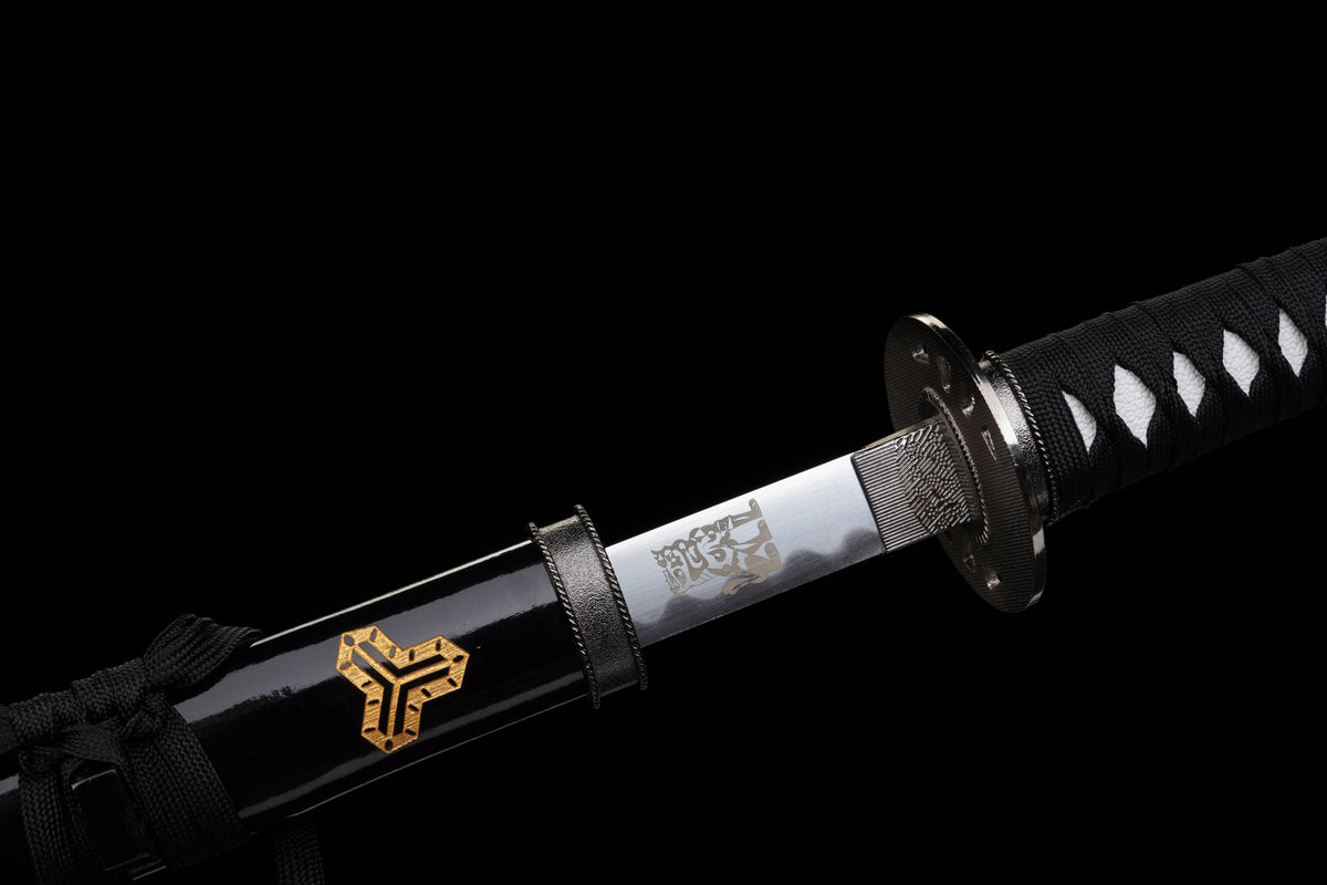 Kill Bill - Hattori Hanzo Triple Set Display Katana (Straight Blade) Sword - Tophatter Daily Deals
