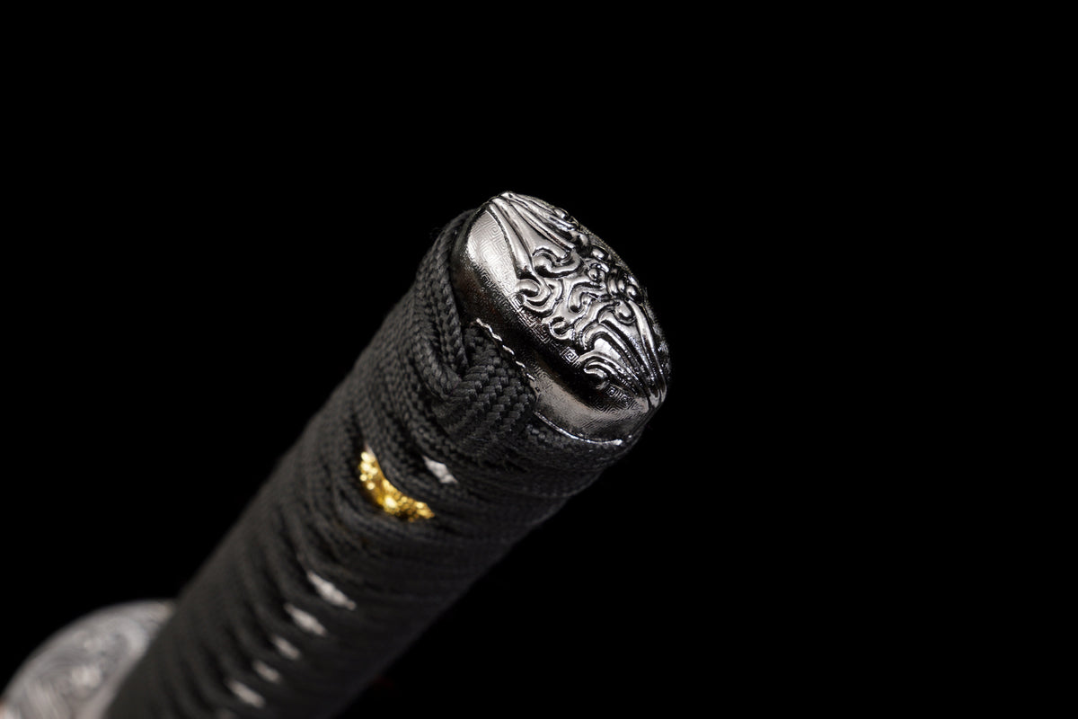 The Last Samurai - Display (Straight) Katana (Black Blade) Sword - Tophatter Daily Deals
