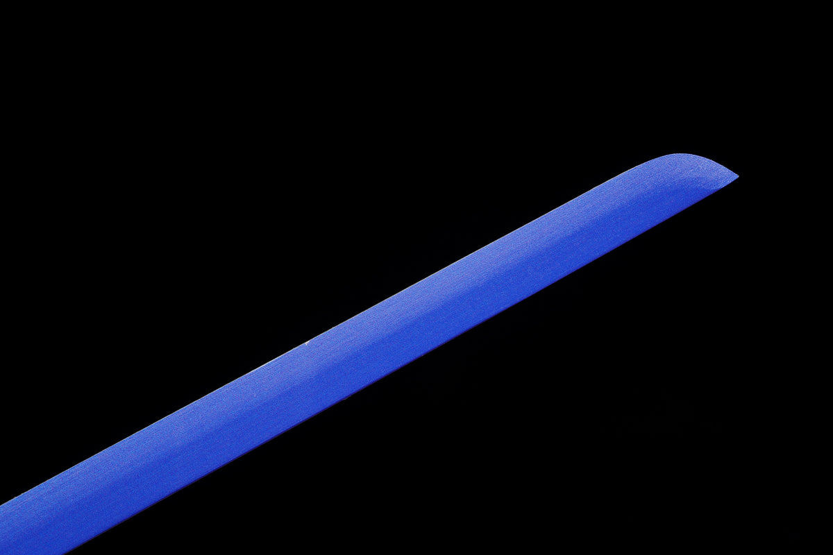 The Last Samurai - Display (Straight) Katana (Blue Blade)