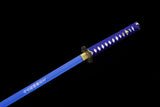 The Last Samurai - Display (Straight) Katana (Blue Blade)