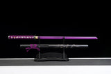 The Last Samurai - Display (Straight) Katana (Purple Blade) Sword - Tophatter Daily Deals