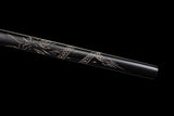 The Last Samurai - Display (Straight) Katana (Purple Blade) Sword - Tophatter Daily Deals