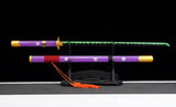 One Piece - Roronoa Zoro Display (Straight) Katana Enma Sword - Tophatter Daily Deals