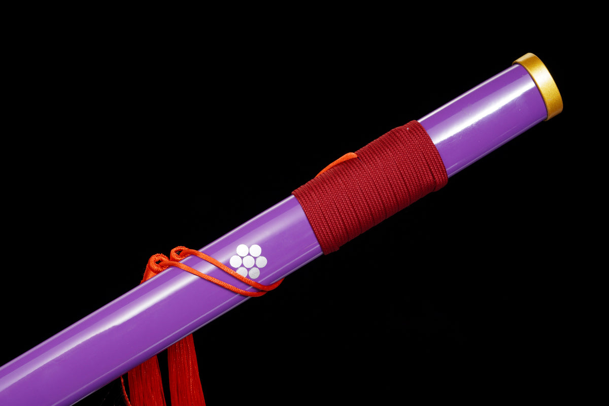 One Piece - Roronoa Zoro Display (Straight) Katana Enma Sword - Tophatter Daily Deals