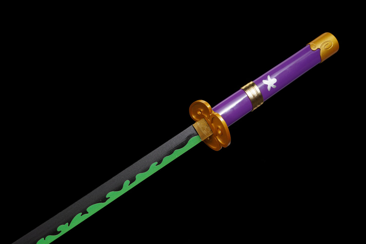One Piece - Roronoa Zoro Display (Straight) Katana Enma Sword - Tophatter Daily Deals